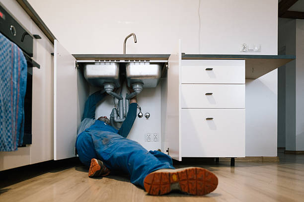 Professional Leak Detection technician working in Hillman, MN